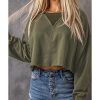 Azura Exchange Cropped Drop Shoulder Sweatshirt – 2XL