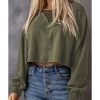 Azura Exchange Cropped Drop Shoulder Sweatshirt – 2XL