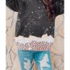 Azura Exchange Bleached Leopard Pullover Sweatshirt – M