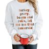 Azura Exchange Thanksgiving Letter Long Sleeve Sweatshirt – L