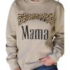 Azura Exchange Leopard Print Crewneck Sweatshirt – 2XL