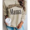 Azura Exchange Leopard Print Crewneck Sweatshirt – 2XL