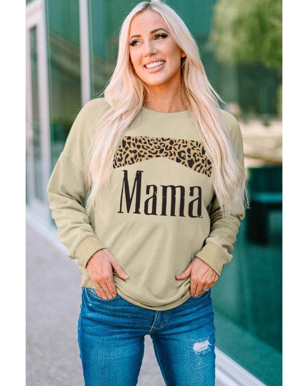 Azura Exchange Leopard Print Crewneck Sweatshirt – 2XL