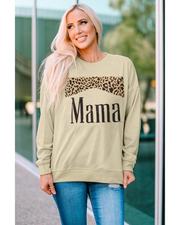 Azura Exchange Leopard Print Crewneck Sweatshirt – 2XL