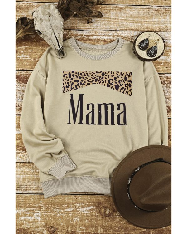 Azura Exchange Leopard Print Crewneck Sweatshirt – 2XL