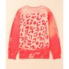 Azura Exchange Leopard Print Crew Neck Pullover Sweatshirt – 2XL