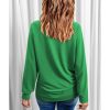 Azura Exchange Lucky Clover Heart Graphic Sweatshirt – L