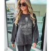 Azura Exchange NASHVILLE MUSIC CITY Corded Graphic Sweatshirt – L