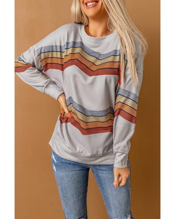 Azura Exchange Classic Color Block Sweatshirt – 2XL