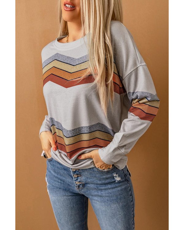 Azura Exchange Classic Color Block Sweatshirt – 2XL