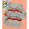 Azura Exchange Classic Color Block Sweatshirt – 2XL