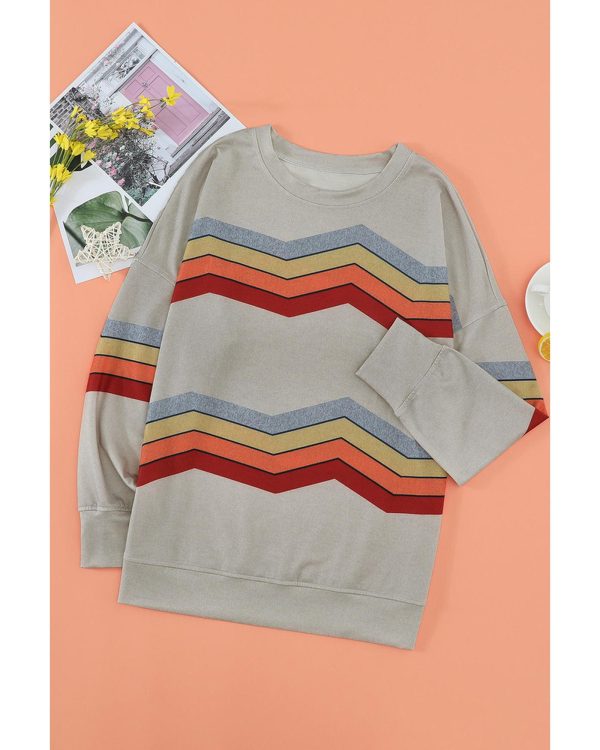 Azura Exchange Classic Color Block Sweatshirt – 2XL