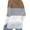 Azura Exchange Color Block Stripe Casual Hoodie – 2XL