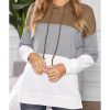 Azura Exchange Color Block Stripe Casual Hoodie – 2XL