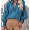 Azura Exchange Pocketed Billowy Sleeves Shirt – 2XL