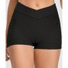 Azura Exchange High Waist Butt Lift Workout Shorts – L