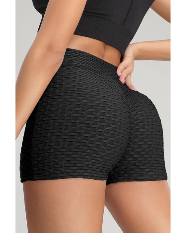 Azura Exchange High Waist Butt Lift Workout Shorts – L