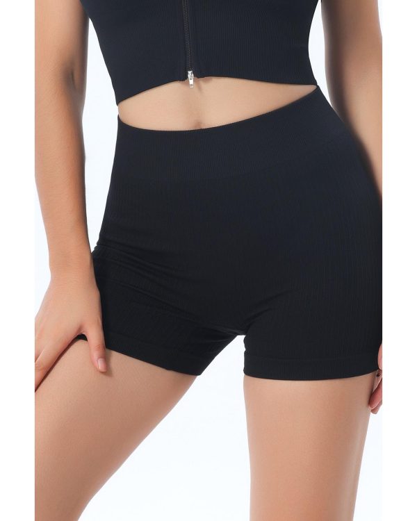 Azura Exchange High Waist Yoga Shorts – L