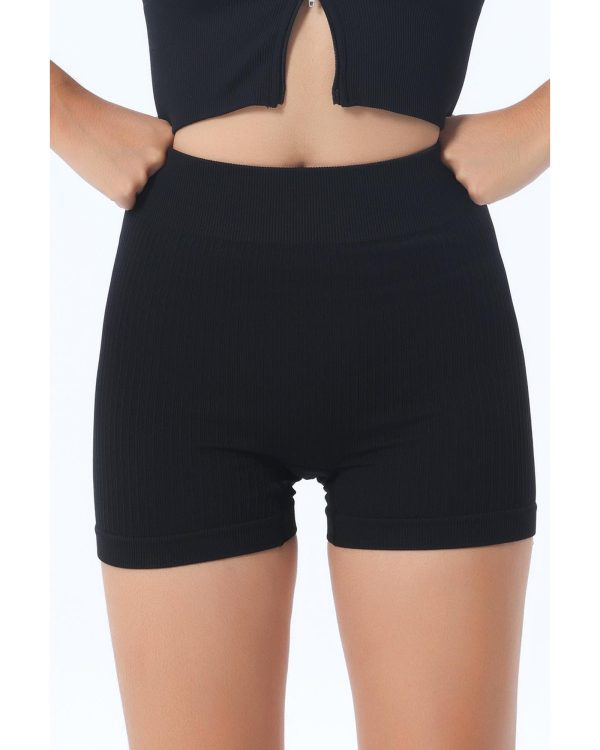 Azura Exchange High Waist Yoga Shorts – L