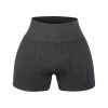 Azura Exchange Ribbed Knit Butt Lifter Yoga Shorts – L