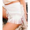 Azura Exchange Fringe Trim Fit Flare Shorts – 16 US