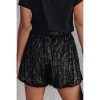 Azura Exchange Sequin High Waist Casual Shorts – L