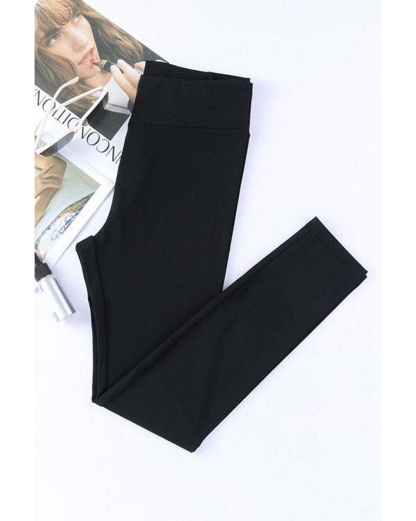 Azura Exchange Tummy Control High Waist Leggings – L