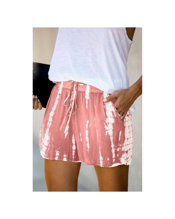 Azura Exchange Tie Dye Drawstring Shorts – L