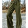 Azura Exchange Textured Wide Leg Pants – L