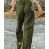 Azura Exchange Textured Wide Leg Pants – L