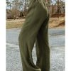 Azura Exchange Textured Wide Leg Pants – L