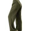 Azura Exchange Textured Wide Leg Pants – L