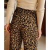 Azura Exchange Leopard Print Wide Leg Pants – L