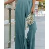 Azura Exchange High Waist Ruffled Wide-Leg Pants – M