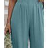 Azura Exchange High Waist Ruffled Wide-Leg Pants – M