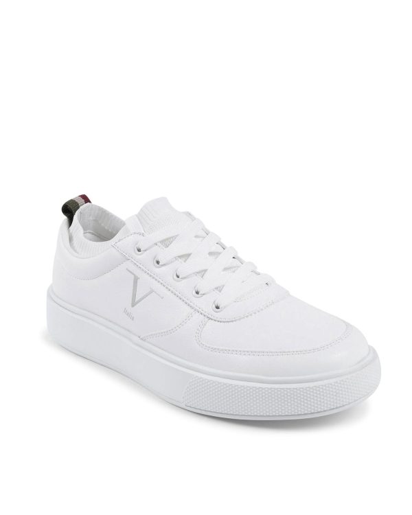 Synthetic Leather Rubber Sole Sneaker – 39 EU