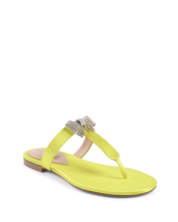 Satin Swarovski Sandals – 35 EU