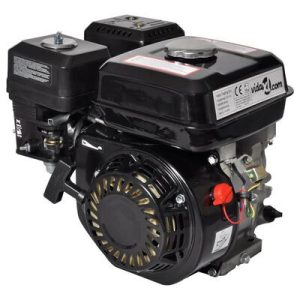 Petrol Engine 6.5 HP 4.8 kW Black