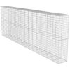 Gabion Wall with Cover Galvanised Steel 600x50x200 cm