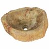 Sink 45x35x15 cm Fossil Stone Cream