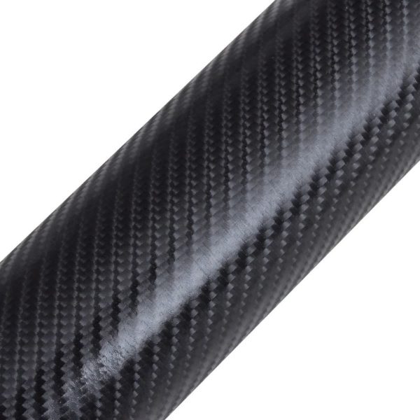 Carbon Fiber Vinyl Car Film 4D Black 152 x 200 cm