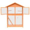 Bird Cage Solid Pine & Fir Wood 125.5×59.5×164 cm