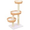 Cat Tree with Sisal Scratching Post Natural Willow Wood