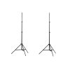 Light Stands 2 pcs Height 78-210 cm