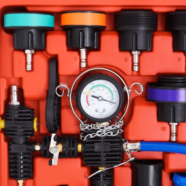 28 Piece Radiator Pressure Tester Kit”