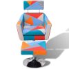 TV Armchair with Patchwork Design Fabric