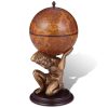 Globe Bar Wine Stand Atlas Design 42x42x85 cm