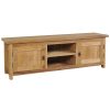 Scottsboro TV Cabinet Solid Teak 120x30x40 cm