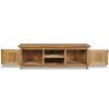 Scottsboro TV Cabinet Solid Teak 120x30x40 cm