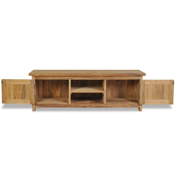 Scottsboro TV Cabinet Solid Teak 120x30x40 cm